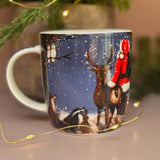 Alex Clark 400ml New Bone China Mug - Santa And His Friends