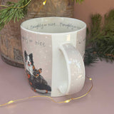 Alex Clark 400ml New Bone China Mug - Naughty Or Nice
