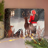 Alex Clark Christmas Placemat - Santa And His Friends