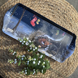 Alex Clark Christmas Melamine Medium Tray - Night Before Christmas