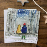 Alex Clark Christmas Card - Wintery Walks From The Dog