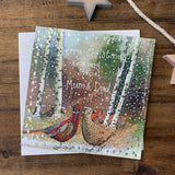 Alex Clark Christmas Card - Special Mum & Dad