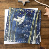 Alex Clark Christmas Card - Hope And Peace