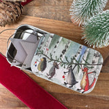 Alex Clark Christmas Small Sliding Tin - Festive Forest Friends
