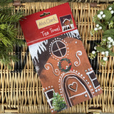 Alex Clark Christmas 100% Cotton Tea Towel - Gingerbread House