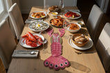 Yvonne Ellen Lobster Beaded Table Runner