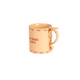 Yvonne Ellen 275ml Stoneware Bee Mug - I Go Home Early
