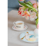 Yvonne Ellen Fine China Teacup & Saucer - Bestie