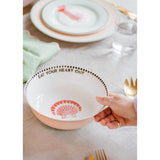 Yvonne Ellen Medium Fine China Serving Bowl - Shell