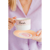 Yvonne Ellen Fine China Teacup & Saucer - Bride