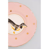 Yvonne Ellen 23cm Fine China Sandwich Plate - Sausage Doggie
