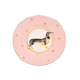 Yvonne Ellen 23cm Fine China Sandwich Plate - Sausage Doggie