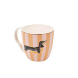 Yvonne Ellen Large Bone China Mug - Sausage Doggie