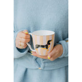 Yvonne Ellen Large Bone China Mug - Sausage Doggie