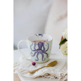 Yvonne Ellen Large Bone China Mug - Octopus