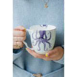 Yvonne Ellen Large Bone China Mug - Octopus
