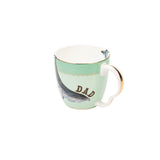 Yvonne Ellen Large Bone China Mug - Whale Dad