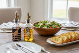 Yvonne Ellen Glass Oil & Vinegar Set - Giraffe & Zebra