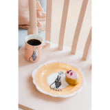 Yvonne Ellen 23cm Fine China Flower Plate - Pussy