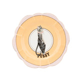 Yvonne Ellen 23cm Fine China Flower Plate - Pussy
