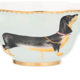 Yvonne Ellen Small China Serving Bowl - Sausage Doggie