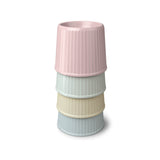 Zeal Stacking Melamine Egg Cup - Cream