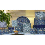 Elite Tins Arts & Crafts Set Of 3 Round Cake Tins - Strawberry Thief