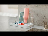 Joseph Joseph DrySmart™ Folding Bottle Drying Rack - Stone