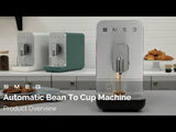 Smeg BCC13BLMUK Bean to Cup Automatic Coffee Machine - Matte Black