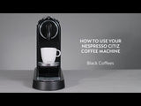 De'Longhi EN267.WAE Nespresso CitiZ Capsule Espresso Coffee Machine + Aeroccino Milk Frother - White