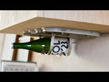 Joseph Joseph Cradle™ Under-Shelf Folding Wine Bottle Rack