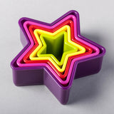 Zeal Star 5 Piece Cookie Cutter Set