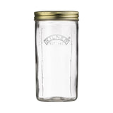 Kilner Glass Wide Mouth Preserve Jar - 1 Litre