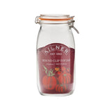 Kilner Glass Round Clip Top Storage Jar - 3 Litre - Potters Cookshop
