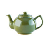 Price & Kensington Stoneware 6 Cup Teapot - Olive Green - Potters Cookshop