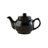 Price & Kensington Stoneware 2 Cup Teapot - Black - Potters Cookshop