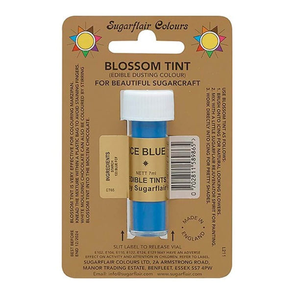 Sugarflair Edible Blossom Tint Dusting - Ice Blue