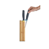 Joseph Joseph Elevate 5 Piece Kitchen Knife Block Set - Bamboo - Potters Cookshop