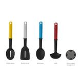 Joseph Joseph Slim 4 Piece Elevate Utensil Set with Storage Stand