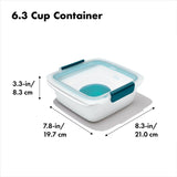 OXO Good Grips Prep & Go Salad Container - 1.5 Litre - Potters Cookshop