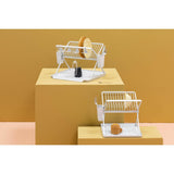 Brabantia SinkSide Light Grey Foldable Dish Rack - Small - Potters Cookshop