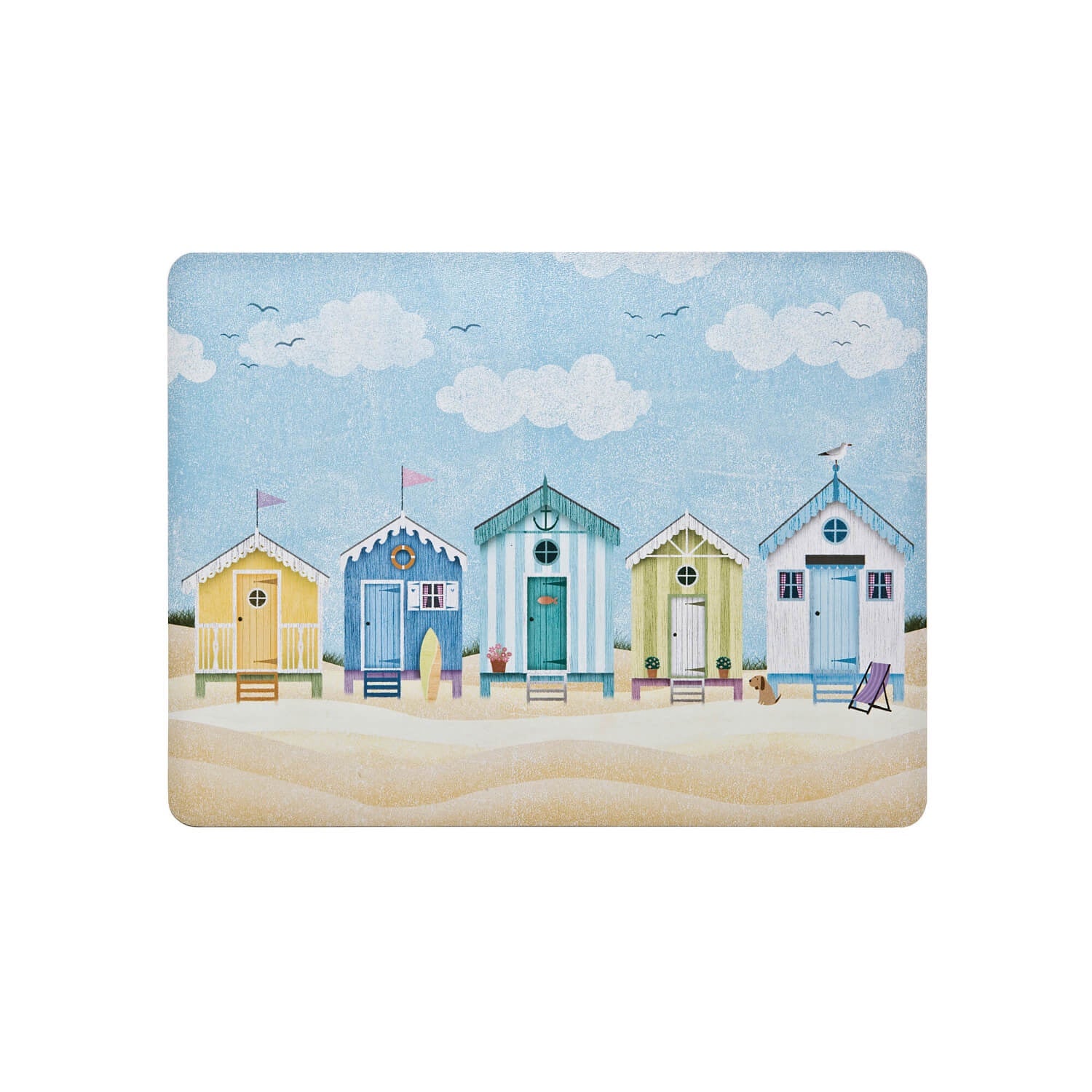 Buy Denby 6 Piece Placemat Set Seaside Potters