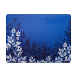 Denby Pottery Colours 12 Piece Placemat & Coaster Set - Blue Foliage