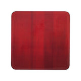 Denby Pottery Colours 12 Piece Placemat & Coaster Set - Red