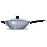 Ken Hom Excellence Non-Stick Wok Set - 2 Piece - Potters Cookshop