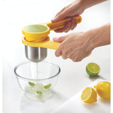 Joseph Joseph Helix Citrus Press - Yellow - Potters Cookshop