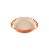 Le Creuset Cast Iron 25cm Round Tatin Dish - Volcanic