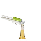 Joseph Joseph Pivot 3-In-1 Can Opener - Green and White - Bottle Opener Lifestyle