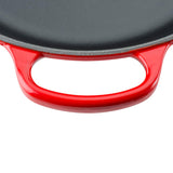 Le Creuset Signature Cast Iron 23cm Round Skillet - Cerise - Potters Cookshop