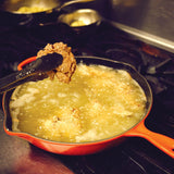 Le Creuset Signature Cast Iron 23cm Round Skillet - Volcanic - Potters Cookshop